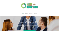 Desktop Screenshot of meetandgrowrich.com